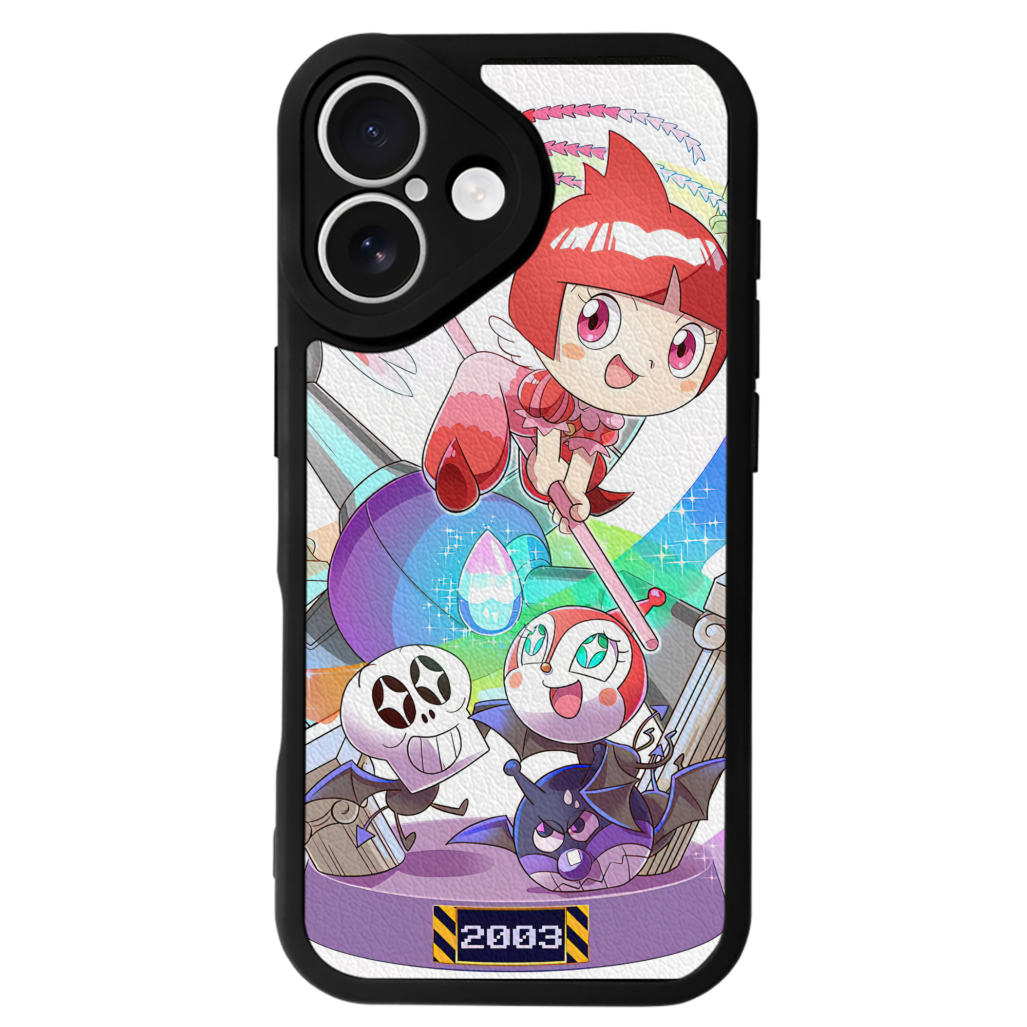 （画像用） アンパンマン Anpanman 【iPhone 16シリーズ対応】シリコンスマホケース（レザー調） 材質：シリコン